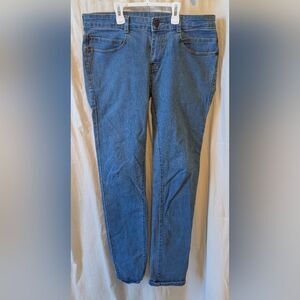 Radian Classic Blue Midrise Women's Skinny Jeans with Deep Pockets Size 8